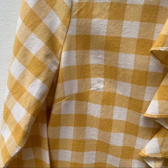 Banana Republic Factory Classic Long Sleeve Ruffle - Picture 5 of 9